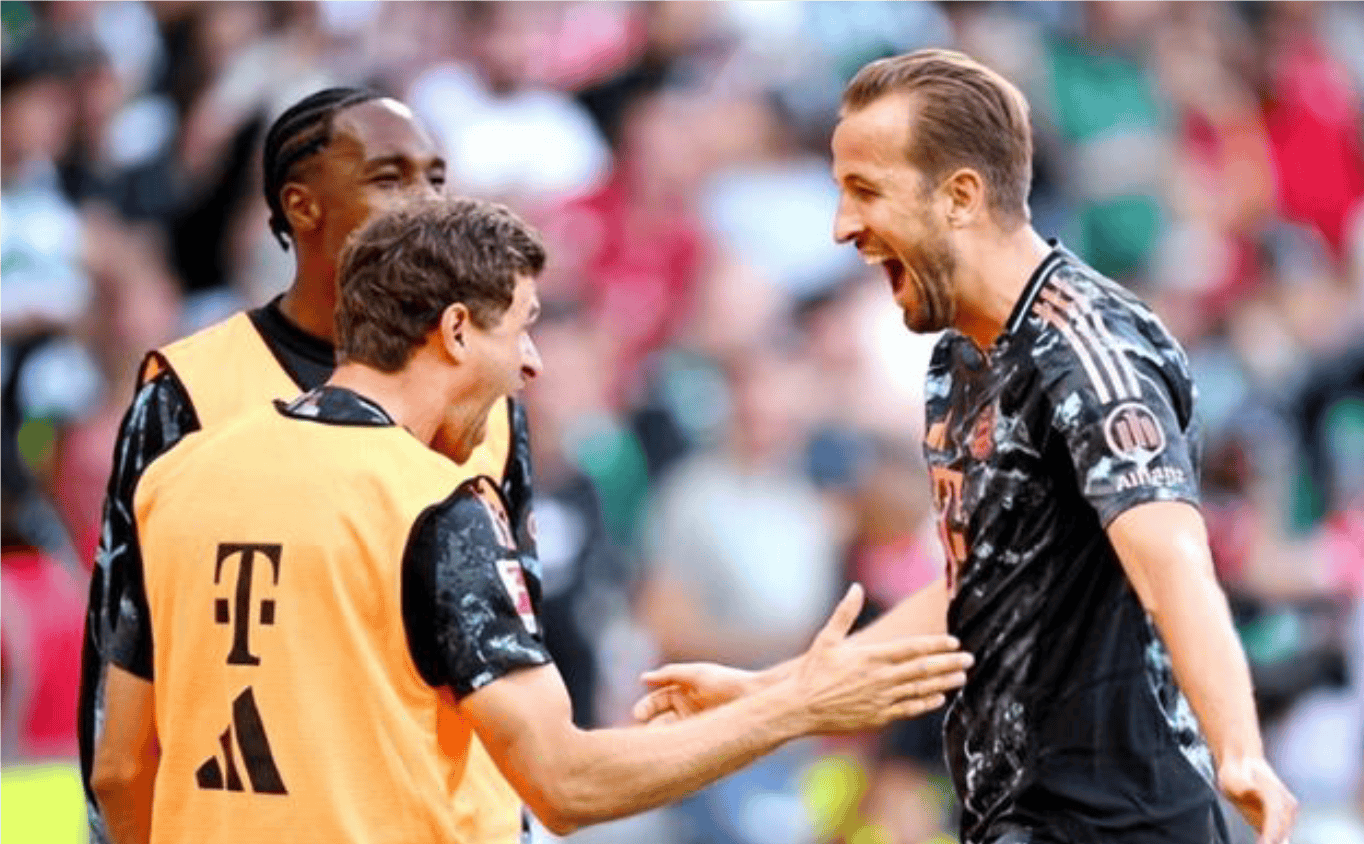 拜仁横扫法国，格拉利什惊艳世界