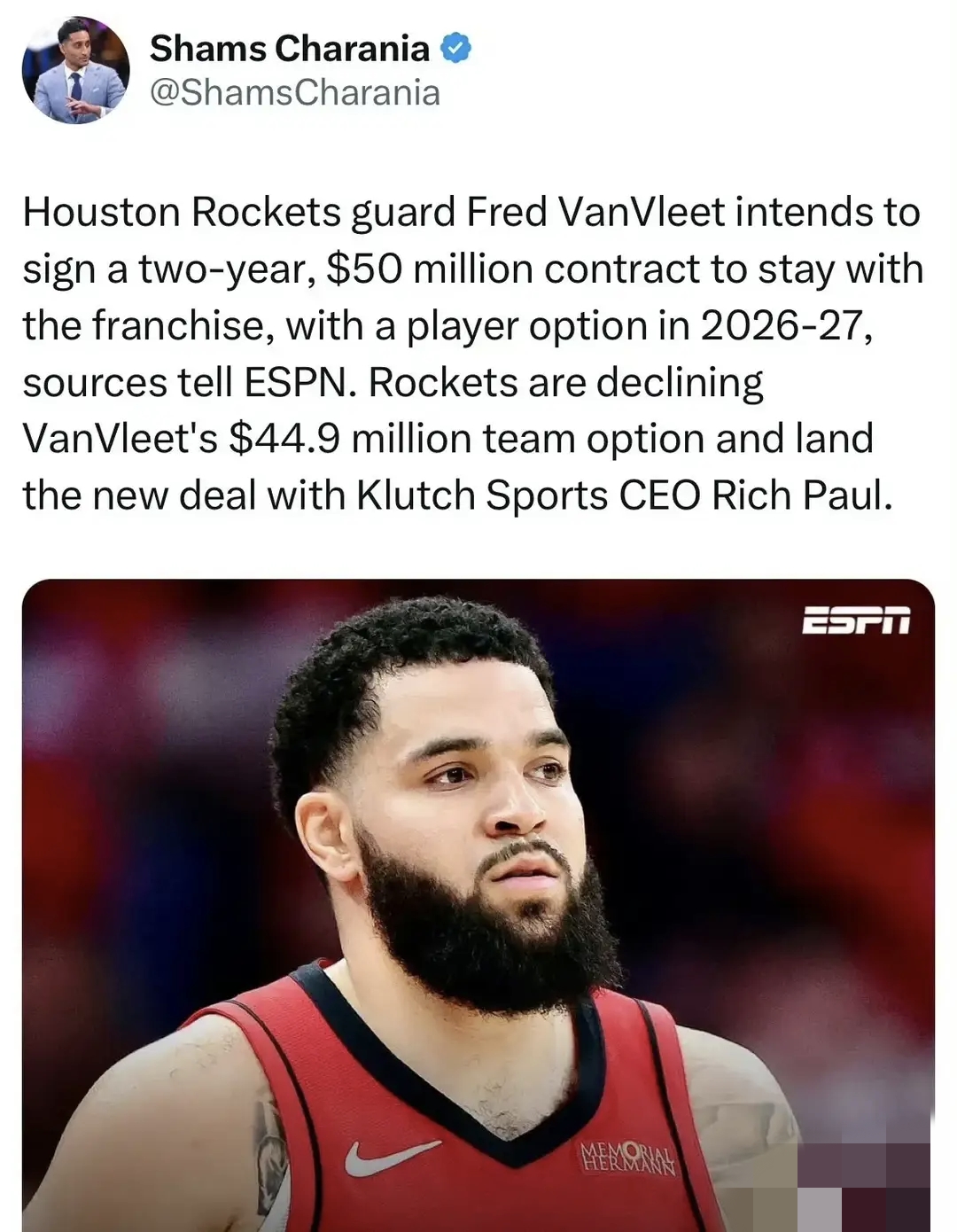 猛龙力克奇才，范弗利特一人独揽20+篮板