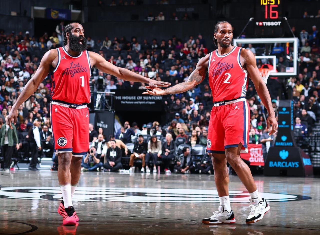 快船力克篮网，哈登全场中送的简单介绍